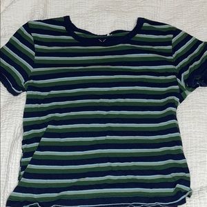 pacsun striped baby tee